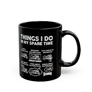 Things I Do in My Spare Time Sportsbike Mug | Motorcycle Rider Gift