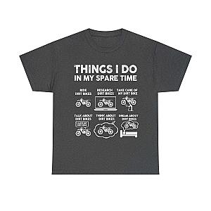 Things I Do in My Spare Time Dirt Bike T-Shirt | Funny Biker Gift