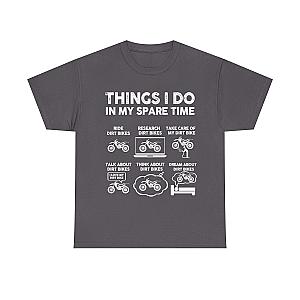 Things I Do in My Spare Time Dirt Bike T-Shirt | Funny Biker Gift