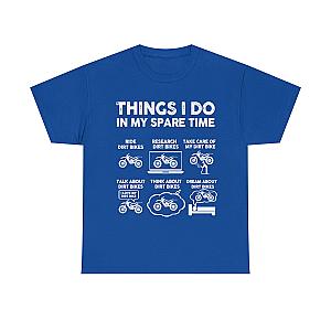 Things I Do in My Spare Time Dirt Bike T-Shirt | Funny Biker Gift