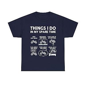 Things I Do in My Spare Time Dirt Bike T-Shirt | Funny Biker Gift