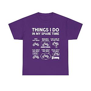 Things I Do in My Spare Time Dirt Bike T-Shirt | Funny Biker Gift