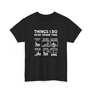 Things I Do in My Spare Time Lawn Mowing T-Shirt | Funny Lawn Guy Gift