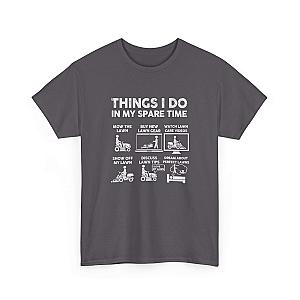 Things I Do in My Spare Time Lawn Mowing T-Shirt | Funny Lawn Guy Gift