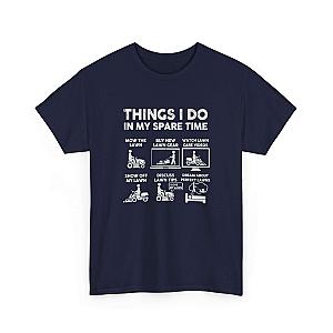 Things I Do in My Spare Time Lawn Mowing T-Shirt | Funny Lawn Guy Gift