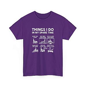 Things I Do in My Spare Time Lawn Mowing T-Shirt | Funny Lawn Guy Gift