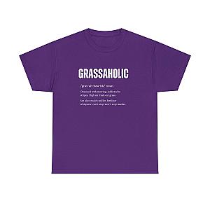 Grassaholic T-Shirt | Funny Lawn Care Gift