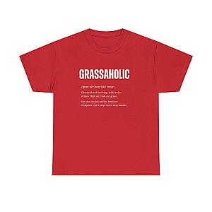 Grassaholic T-Shirt | Funny Lawn Care Gift