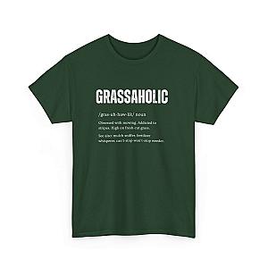 Grassaholic T-Shirt | Funny Lawn Care Gift