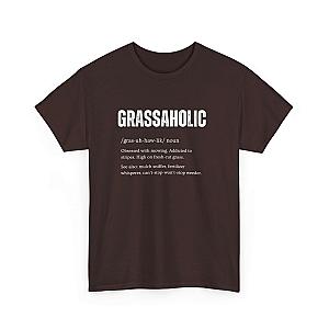 Grassaholic T-Shirt | Funny Lawn Care Gift