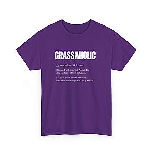 Grassaholic T-Shirt | Funny Lawn Care Gift