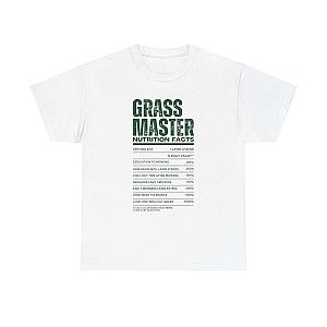Grass Master Nutrition Facts T-Shirt | Funny Lawn Care Gift