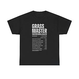 Grass Master Nutrition Facts T-Shirt | Funny Lawn Care Gift