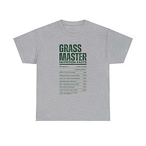 Grass Master Nutrition Facts T-Shirt | Funny Lawn Care Gift