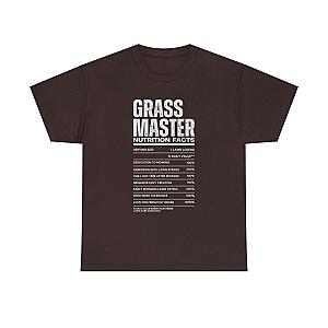 Grass Master Nutrition Facts T-Shirt | Funny Lawn Care Gift