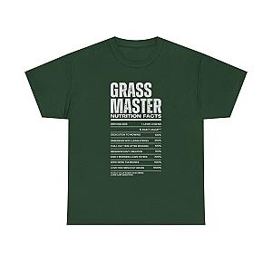 Grass Master Nutrition Facts T-Shirt | Funny Lawn Care Gift
