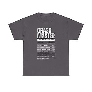 Grass Master Nutrition Facts T-Shirt | Funny Lawn Care Gift