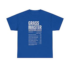 Grass Master Nutrition Facts T-Shirt | Funny Lawn Care Gift