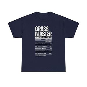 Grass Master Nutrition Facts T-Shirt | Funny Lawn Care Gift