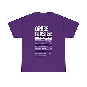 Grass Master Nutrition Facts T-Shirt | Funny Lawn Care Gift