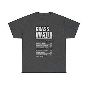 Grass Master Nutrition Facts T-Shirt | Funny Lawn Care Gift