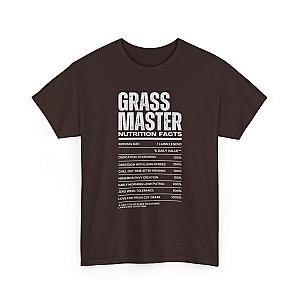 Grass Master Nutrition Facts T-Shirt | Funny Lawn Care Gift