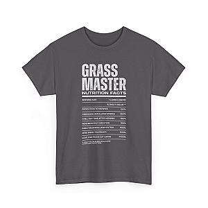 Grass Master Nutrition Facts T-Shirt | Funny Lawn Care Gift