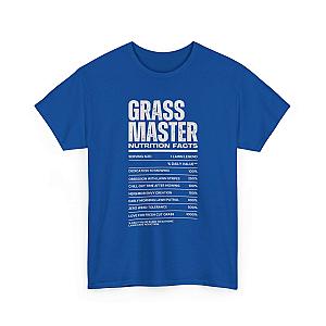 Grass Master Nutrition Facts T-Shirt | Funny Lawn Care Gift