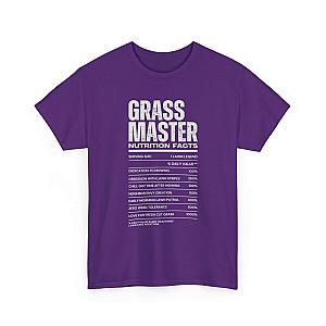 Grass Master Nutrition Facts T-Shirt | Funny Lawn Care Gift