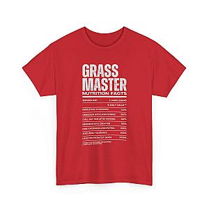 Grass Master Nutrition Facts T-Shirt | Funny Lawn Care Gift