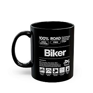 Biker Definition Coffee Mug | Funny Motorcycle Enthusiast Gift