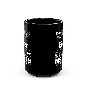 Biker Definition Coffee Mug | Funny Motorcycle Enthusiast Gift