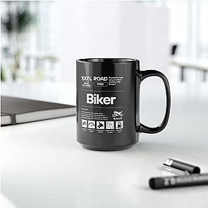 Biker Definition Coffee Mug | Funny Motorcycle Enthusiast Gift