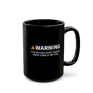 Warning May Start Talking About Cars Coffee Mug | Car Guy Gift