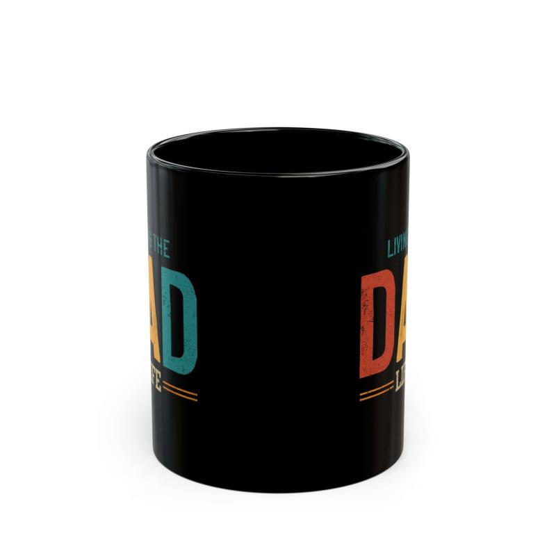 Living the Dad Life Coffee Mug | Funny Dad Gift