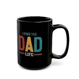 Living the Dad Life Coffee Mug | Funny Dad Gift