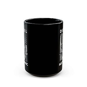Diesel Mechanic Coffee Mug | American Flag Car Guy Gift
