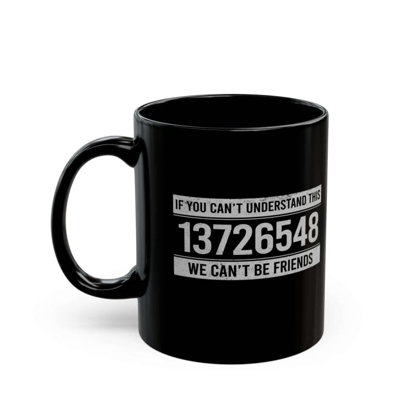 13726548 V8 Firing Order Coffee Mug | LS Muscle Car Enthusiast Gift