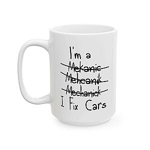I Fix Cars Coffee Mug | Mechanic Car Guy Gift