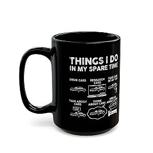 Things I Do In My Spare Time Mug | Classic American Muscle Car Gift