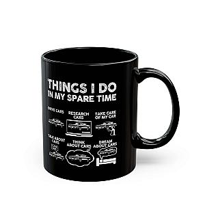 Things I Do In My Spare Time Mug | Classic American Muscle Car Gift