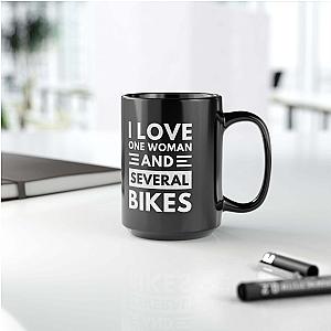 I Love One Woman and Several Bikes Coffee Mug | Funny Biker Gift