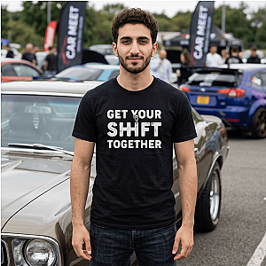 Get Your Shift Together T-Shirt | Funny Car Guy Gearhead Tee
