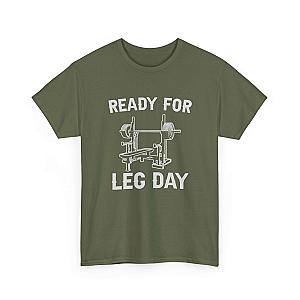 Ready for Leg Day T-Shirt | Funny Gym Shirt for Men