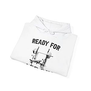 Ready for Leg Day Hoodie | Funny Gym Sweatshirt for Men
