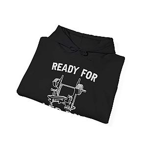 Ready for Leg Day Hoodie | Funny Gym Sweatshirt for Men