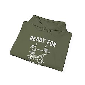 Ready for Leg Day Hoodie | Funny Gym Sweatshirt for Men