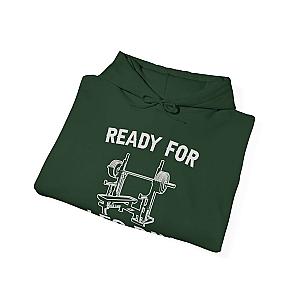 Ready for Leg Day Hoodie | Funny Gym Sweatshirt for Men