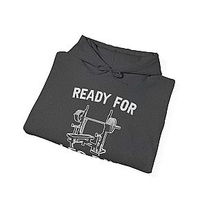 Ready for Leg Day Hoodie | Funny Gym Sweatshirt for Men
