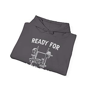 Ready for Leg Day Hoodie | Funny Gym Sweatshirt for Men